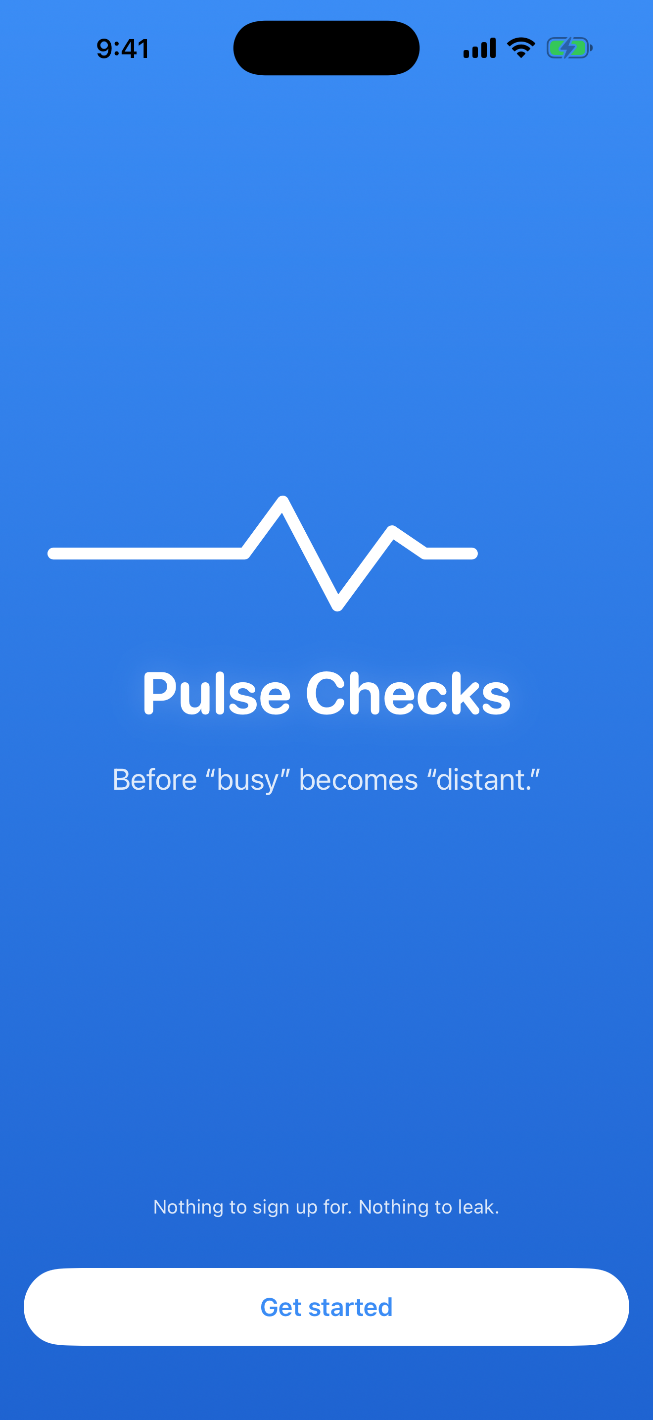 Pulse Checks app screenshot